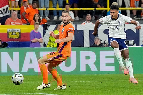 Ollie Watkins scores England's second goal